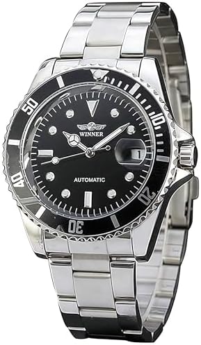 MASTOP Mens Automatic Mechanical Watches Stainless Steel Waterproof Luxury Automatic Watch for Men Top Brand Reloj Automático para Hombre