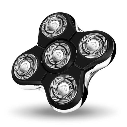 Balder Pro Replacement Head for Remington Balder Pro Head Shaver SPR XR7000,5 Dual Track Heads for Remington Shaver Replacement Heads-Precision Electric Shaving for Bald Men.(1Pack)