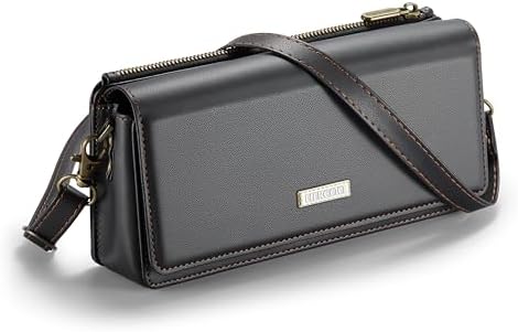 HERCOO Small Crossbody Phone Purse, Women's RFID Crossbody Wallet Wristlet Purse with Phone Pocket