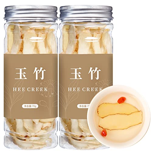 Hee Creek Solomon&#39;s Seal 4.9oz\/140g Dried Polygonatum Odoratum,Dried Root Slice, 玉竹 煲汤原料