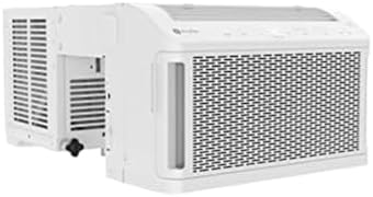 Profile PHNT12CC Clearview Air Conditioner 12,000, Inverter Technology, Ultra Quiet, Medium Rooms up to 550 Sq. FT, Full Window View with Easy Installation, Energy-Efficient Cooling, 12200 BTU, White