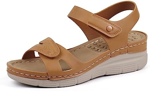 Ortho+rest Women Arch Support Walking Sandals Comfortable Orthotic Sandals