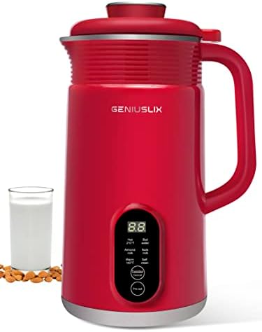 Nut Milk Maker Machine for Homemade, Plant-Based Milk with Auto Clean &amp; Temperature Control Soy Milk Maker, Non-Dairy Beverages- Almond\/Coconut\/Cashew\/Oat Milk Machine Maker