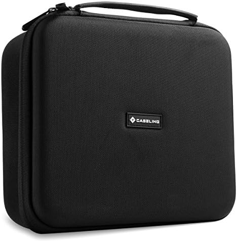 caseling Hard Case - 8.67" x 7.8" x 3.5" - Fits BLACK+DECKER LDX120C \/ LD120VA Cordless Drill\/Driver - EVA Protection Foam Hard Shell Holder for Electronics Storage and Travel (Case only