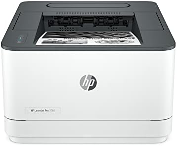 HP LaserJet Pro 3001dw Wireless Black &amp; White Printer, Best-for-Office (3G65OF)