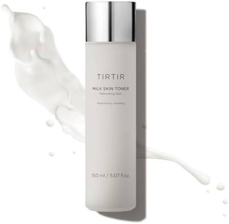 TIRTIR Milk Skin Rice Toner - Deep Moisturizing, Hydrating and Refreshing for face, Niacinamide, Ceramide, Rice Bran Extract, Nature-Oriented Ingredients, Korean Skin Care, Vegan, 150ml \/ 5.07 fl.oz.