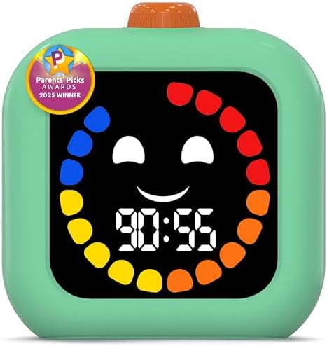 Digital Visual Timer for Kids - Rechargeable 99-Min Countdown for Focus, Transitions &amp; Routines - Ideal for ADHD, Autism &amp; Daily Use at Home, Therapy or Classroom