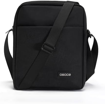 OSOCE Messenger Bag, Crossbody Bag Shoulder Bag for Men Water Resistant Man Bag Man Purse for Business Office