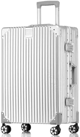 HotWay Carry On Luggage with Aluminum Frame, 20 Inch PC Hard Shell Suitcase with Spinner Wheels and TSA Locks, Lightweight Luggage for Business Travel (22x14x9 Airline Approved)