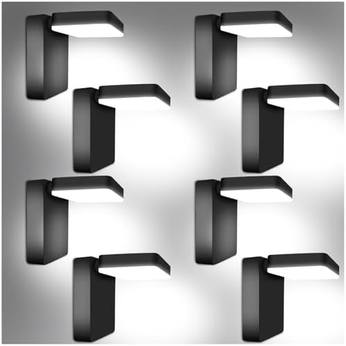ledmo 60W LED Outdoor Wall Light 360° Rotatable Head with 180° Tilt Modern Commercial Security Lights Exterior Rotate Freely Patio Lighting 5000k IP66 for Porch\/Yard\/Garage，8 Pack