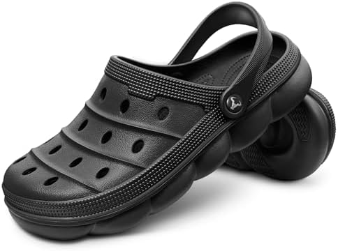 BULLIANT Men Clogs,Comfortable Mules Sandals for Men Women Cushioned Footbed Arch Support-EVA Ligthweight