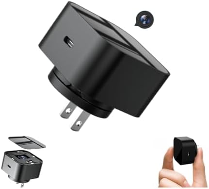 LIZVIE Spy Camera Charger 170° Wide Angle 1080P HD Charger Camera with Motion Detection, App Remote Control and 24\/7.