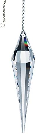 Crystal SunCatcher Swarovski Strass 3" Cone Drop Rainbow Crystal Feng Shui Hanging Prism