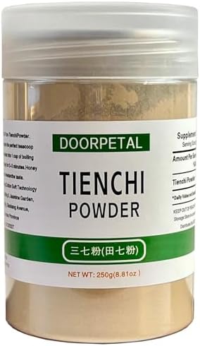 100% Natural Yunnan Sanqi - Nuoao Ginseng Powder - Tianji Ginseng Powder - Shengji Tianji 37, Tianqi Powder -250g