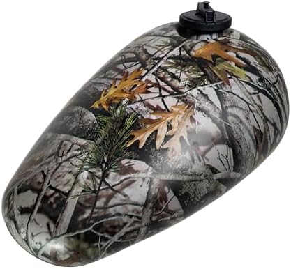 JMCHstore Real Gas Fuel Tank for Coleman CT200UEX Axis M200 Hisun HS200-3 Fake Tank Replacement 196cc Mini bike (Camouflage)