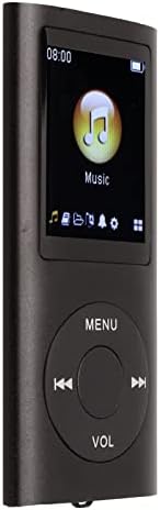 Mp3&amp;Mp4,Mp4 Player Stylish Multifunctional Lossless Sound Slim 1.8 Inch LCD Screen Portable Mp4 Music Playerportable Audio &amp; Video (Black)