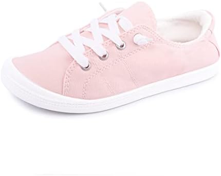 Women&#39;s Slip On Canvas Sneaker Low Top Casual Walking Shoes Classic Comfort Flat Fashion Sneakers