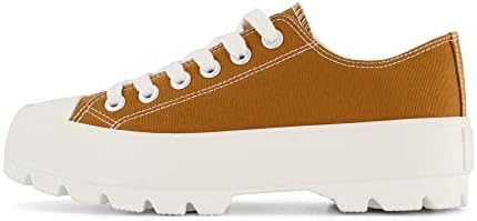 CUSHIONAIRE Women&#39;s Vasco Low top Canvas Sneaker +Memory Foam