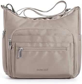 BAGSMART Crossbody Bag Tote Bag for Women, Shoulder Bag Handbag tote Bag with Compartments Purse Tote Top Handle Satchel