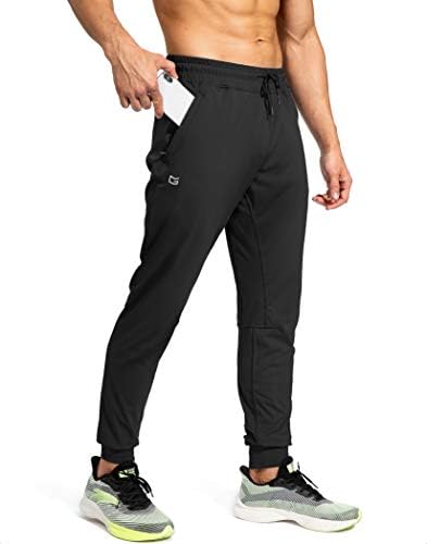 G Gradual Men&#39;s Sweatpants with Zipper Pockets Athletic Pants Traning Track Pants Joggers for Men Soccer, Running, Workout