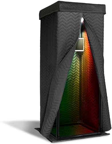 'Snap Studio' Portable Recording Booth  '#1 Vocal Booth' Rolling Stone  Record Crisp, Dry, Echo-Free Vocals at Home or On-The-Road  The Original &amp; Best Studio Booth, Trusted By Sin