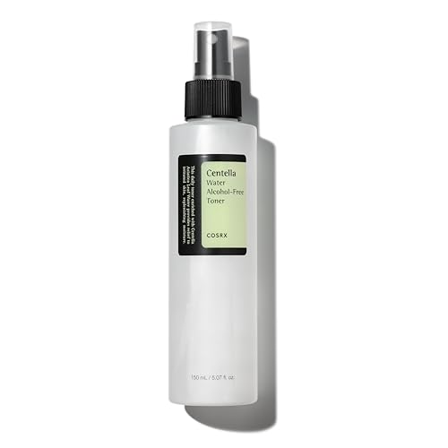 COSRX Alcohol-Free Cica Toner, 150ml \/ 5.07 fl.oz  Spray-type Korean Toner with Centella Asiatica for Hydrating &amp; Soothing Redness  Korean Skin Care, Not Tested on Animals, Paraben Free